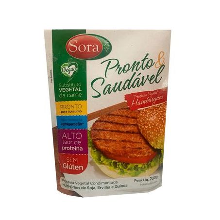 Proteina Vegetal Sora Hamburguer