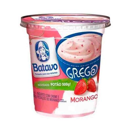 Iogurte nestle grego torta morango 450g
