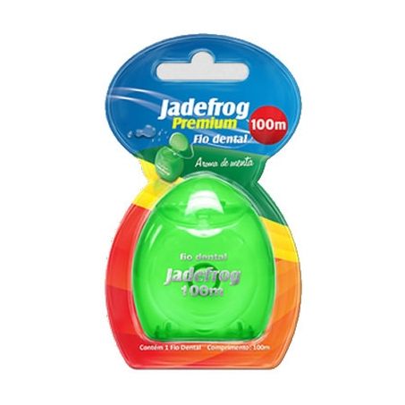 Fio Dental Jadefrog Premium Menta Embalagem 100M