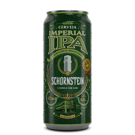 Cerveja Imperial Ipa Schornstein Lata 473ml