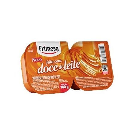 Sobremesa láctea frimesa sabor doce de leite 180g