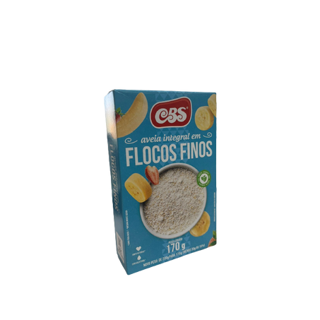 AVEIA EM FLOCOS FINOS CBS 170 G                   