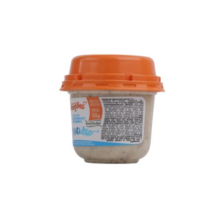 Creme Bom Princípio Sabor Chocolate Branco com Cookies  Pote 160gr 360-10