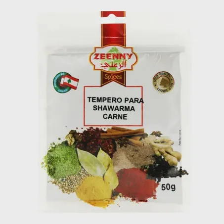 Tempero shawarma carne zeenny 50g