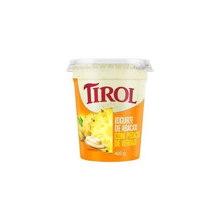 Iog tirol 400g abacaxi pedaco
