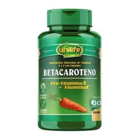Betacaroteno Unilife 60cps