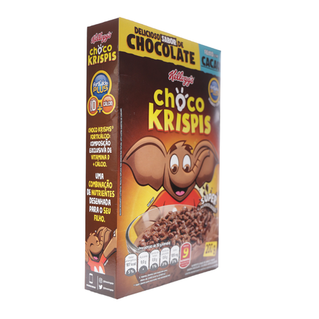 Cereal Matinal de Chocolate Choco Krispis Kelloggs 200G 360-52