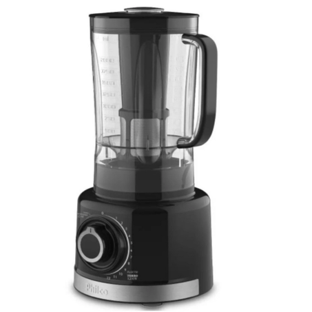 Eletro liquidificador philco plq1550p turbo preto 220vv