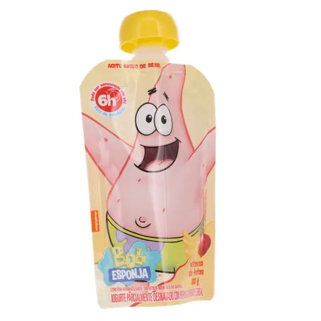 Iogurte Bob Esponja Vitamina De Frutas e Cereais 100g 360-33