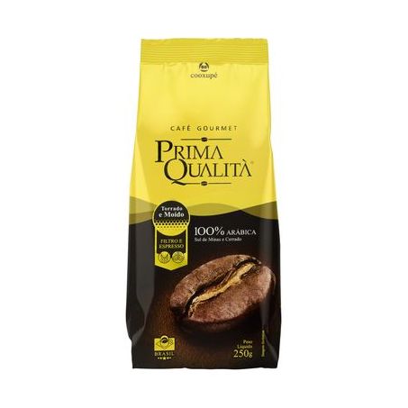 Café Torrado E Moído Prima Qualità Gourmet Pacote 250G