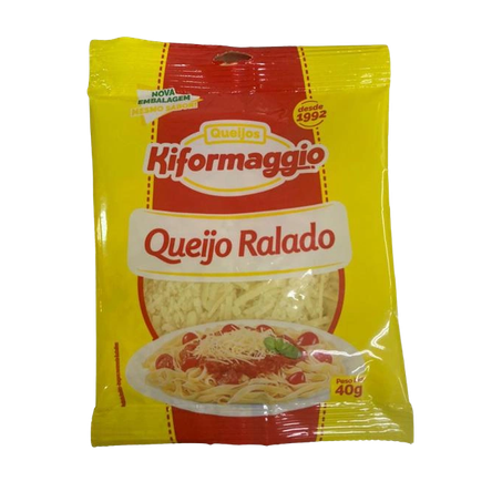 KIFORMAGGIO QUEIJO RALADO 40G