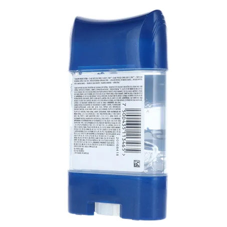 Desodorante Gel Gillete 82g Clear Antibacteriano 360-22