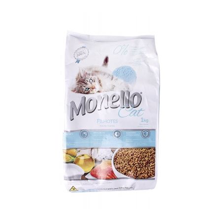 RACAO MONELLO CAT FILHOTES PCT 1 KG