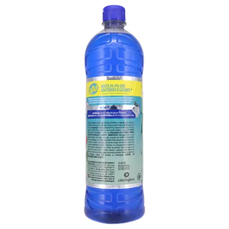 DESINFETANTE UAU ANTIBAC FLORES E FRESCOR 10% DESCONTO 1L 360-16