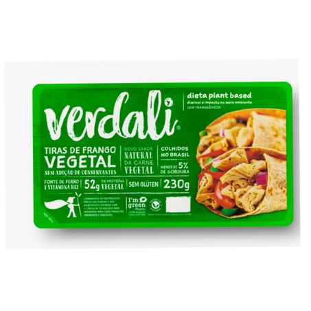 TIRAS VERDALI SEM FRANGO 230G