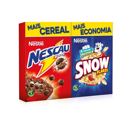 Cereal nestle 440g nescau/snow