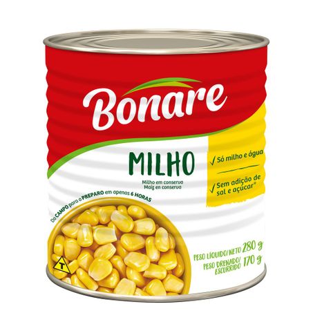 Milho Verde Bonare Lata 170G