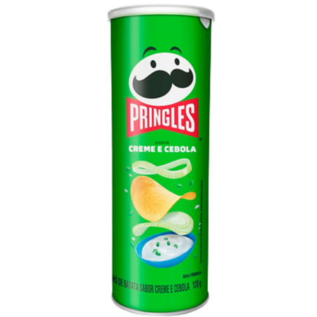 Salgadinho batata pringles 109g creme e cebola