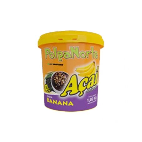 Açaí polpanorte 1,02kg banana