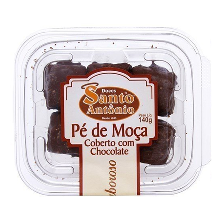 PÉ DE MOÇA COM CHOCOLATE SANTO ANTÔNIO