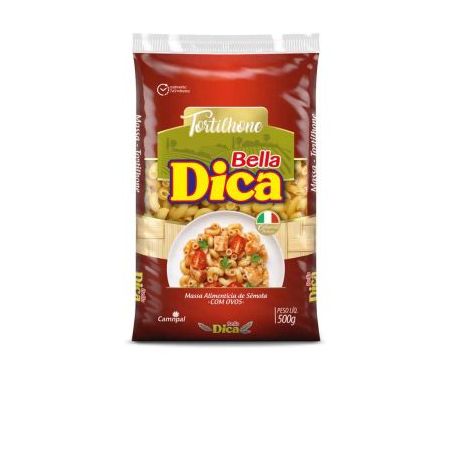 MASSA BELLA DICA 500G TORTILHONE