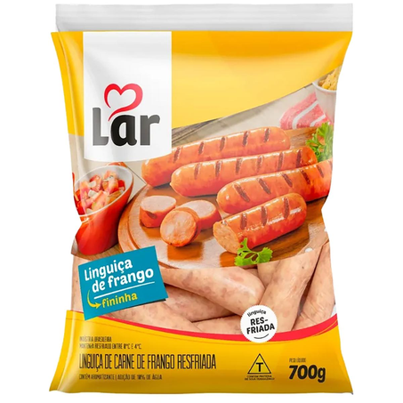 Linguiça de Frango Lar 700g - Fina