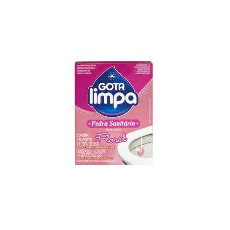 PEDRA SANITARIA GOTA LIMPA 25 G FLORAL            