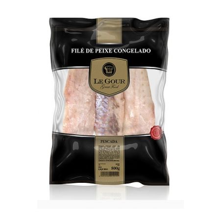 FILE PESCADA LE GOUR 800GR SEM PELE