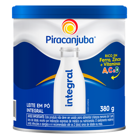 Leite po piracanjuba integral instantane