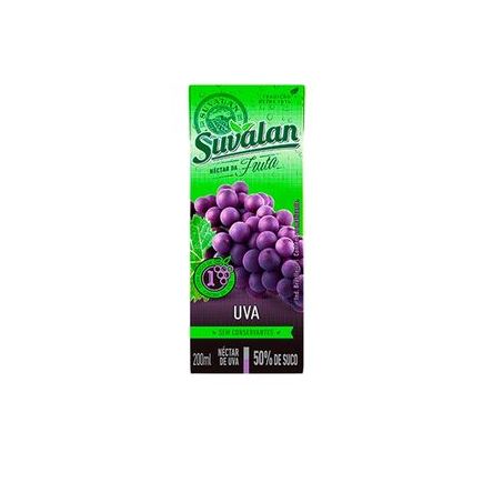 SUVALAN SUCO ADOCADO UVA 200ML