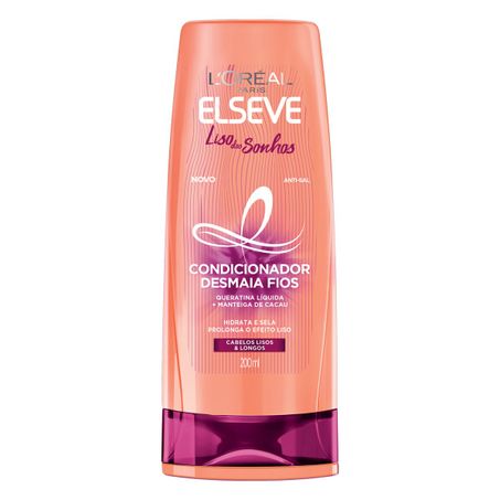 Condicionador l'oréal paris elseve liso dos sonhos
