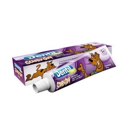 Gel Dental Dentil Kids Scooby Doo Sabor Uva Embalagem 50G