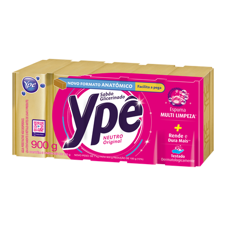 Sabao ype glicerinado neutro c/5 900g