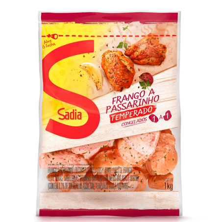 Frango a Passarinho Temperado 1Kg