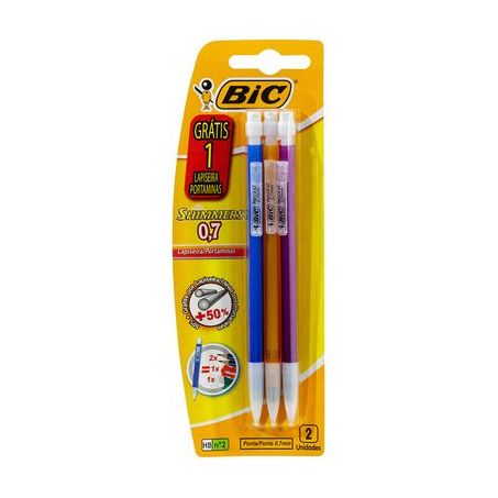 Lapiseira shimmers bic leve 3 pague 2