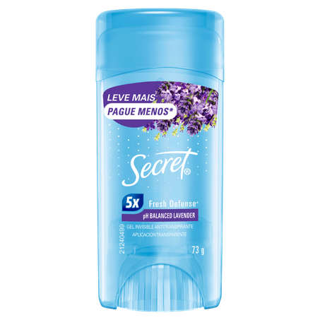 Desodorante Gel Secret 73g Lavander