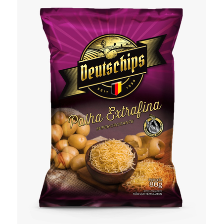Batata palha deutschips extrafina 80g