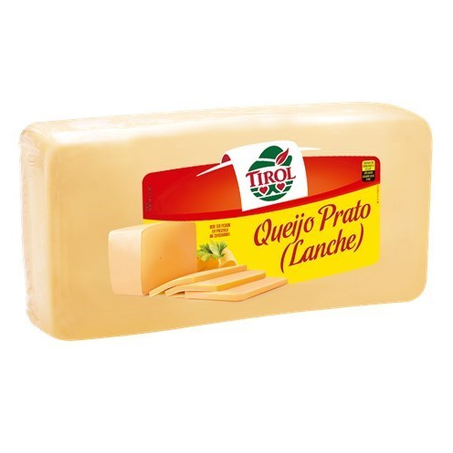 Queijo tipo prato lanche tirol kg