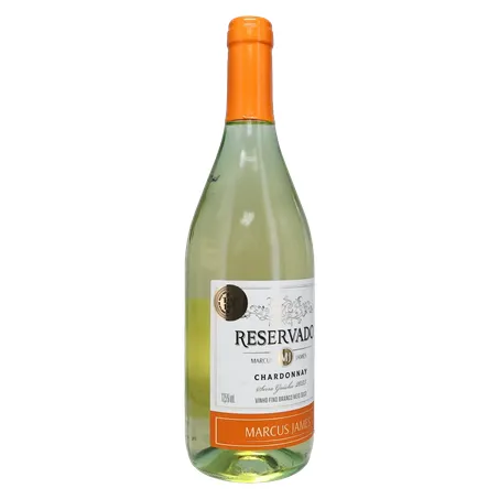 Vinho Brasileiro Branco Meio Seco Marcus James Chardonnay Serra Gaúcha Garrafa 750ml 360-33