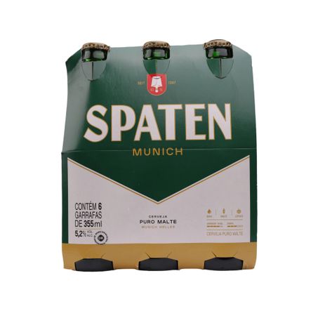 Cerveja Spaten Long Neck 355ml C/6 360-30