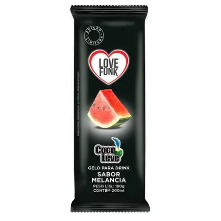 Gelo Cocoleve P/Drink Melancia 190g