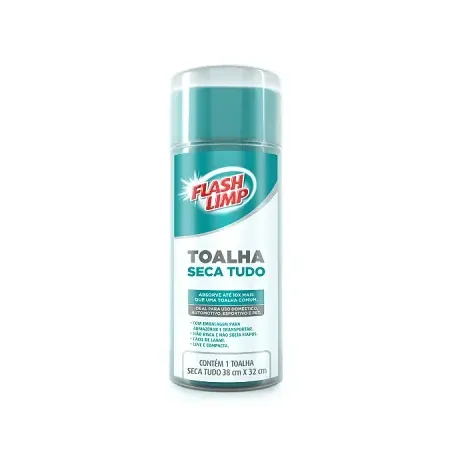 TOALHA SECA TUDO 63X41CM FLASH LIMP               
