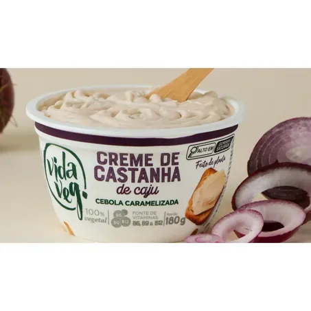 Creme Castanhas Cebola Caramelizada Vegano 180g 360-1