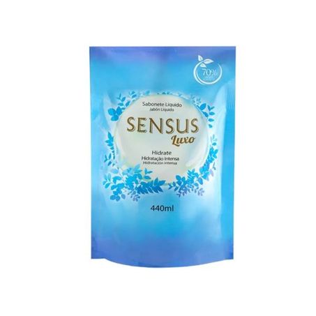 SABONETE SENSUS LIQUIDO SACHE 440 ML HID