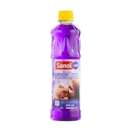 Eliminador De Odores Uso Veterinário Tradicional Sanol Dog Frasco 500ml