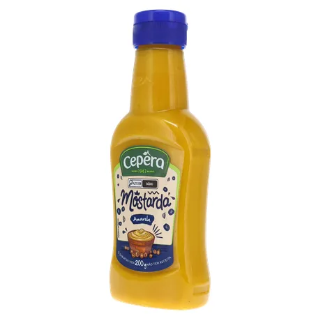 Mostarda Amarela Cepêra 200g 360-4