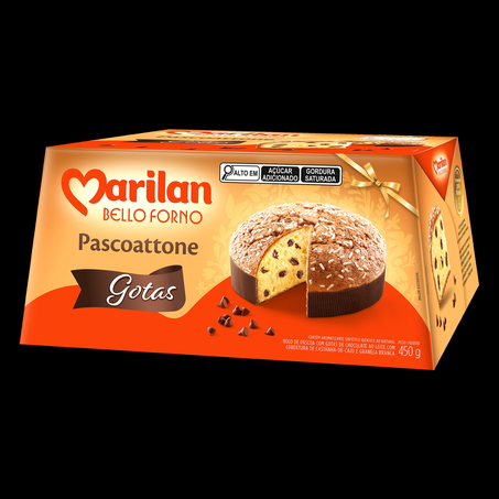 Pascoattone Marilan Caixa com 450G Gotas Chocolate