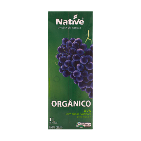 SUCO ORG NATIVE UVA TP 1L