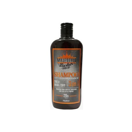 SHAMPOO HEDERA MAJESTYLE 3 EM 1 220ML