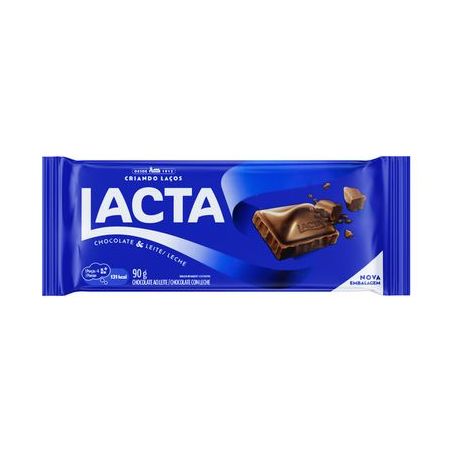 Chocolate ao leite lacta 80g